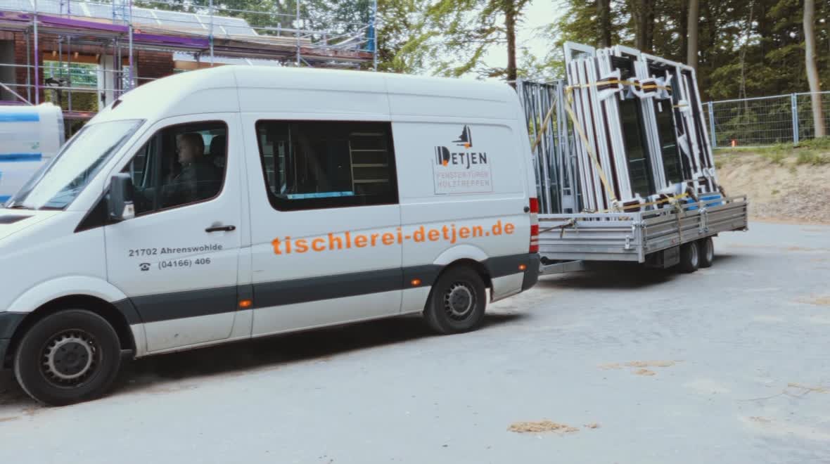 Detjen-Transporter mit Fenstern